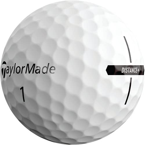 TaylorMade 2021 Distance+ Golf Balls, White Amazon Distance Balls Sports TaylorMade