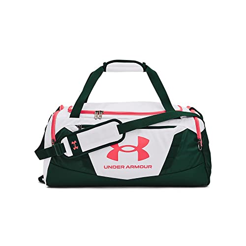Under Armour Adult Undeniable 5.0 Duffle , (330) Intensity / White / Blitz Red , Small | Physical | Amazon, Sports, Sports Duffels, Under Armour | Under Armour