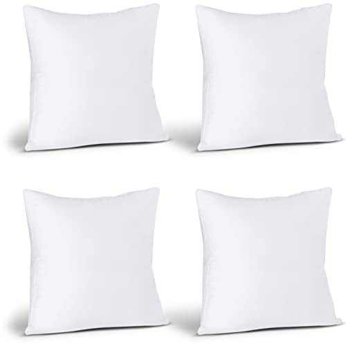 Utopia Bedding 18x18 White Throw Pillows Amazon Home Throw Pillows Utopia Bedding