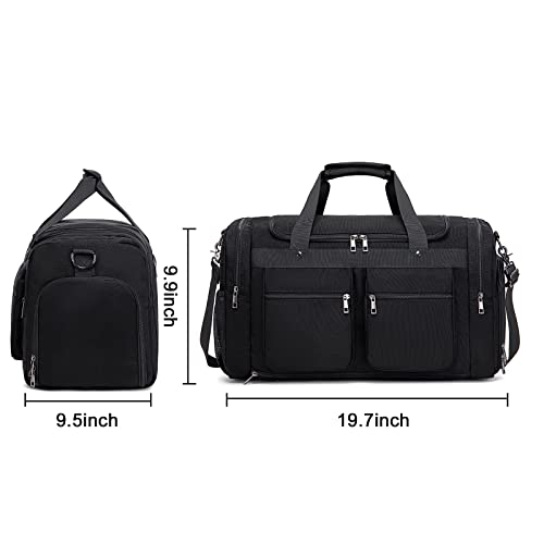 X-Black Weekender Duffel Bag for Weekend Travel Amazon Bluboon Luggage Travel Duffels