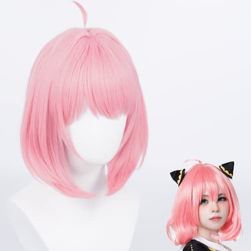SPY X FAMILY Anya Cosplay Wig - Pink Amazon Beauty colarm Wigs
