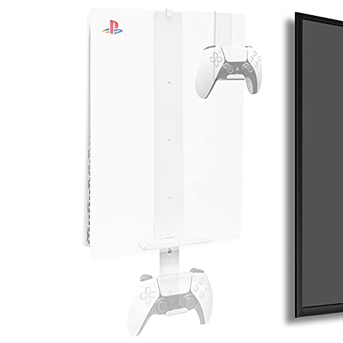 Sony PS5 Wall Mount with Accessories Holders ALIENERGY Amazon Electronics PlayStation 4