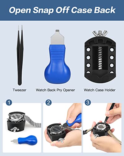 Vastar Watch Repair Kit for Battery Replacement