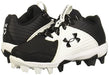 Under Armour Boys Baseball Shoe, Black/White, Size 4.5 Amazon Baseball & Softball Shoes Under Armour