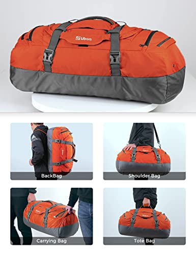 Ubon 65L Duffel Backpack Bag for Travel Amazon Luggage Sports Duffels Ubon