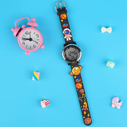 Venhoo Kids Astronaut Silicone Wristwatch - Waterproof Amazon Venhoo Watch Wrist Watches