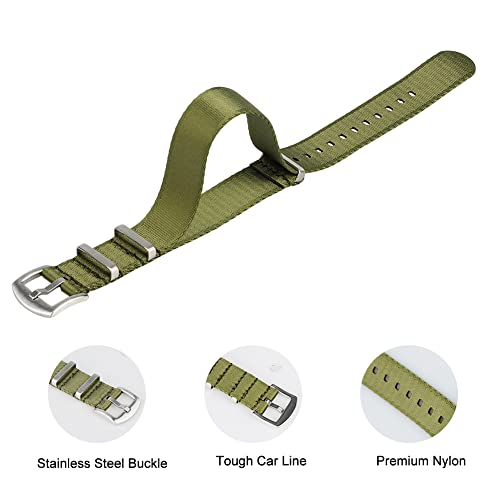Watchdives Nylon Watch Band Replacement Straps (A19) Amazon Watch Bands watchdives Wireless