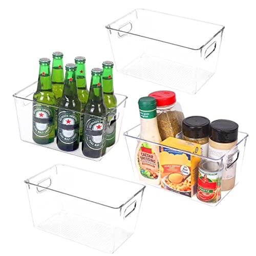 YH-MONICAQUE Clear Plastic Storage Bins Amazon Kitchen Storage & Organization Accessories Office Product YH-MONICAQUE