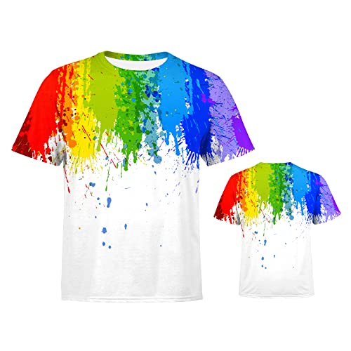 Splash Ink Kids 3D Printed Summer T-Shirt Amazon Apparel Clothing Jaikhar