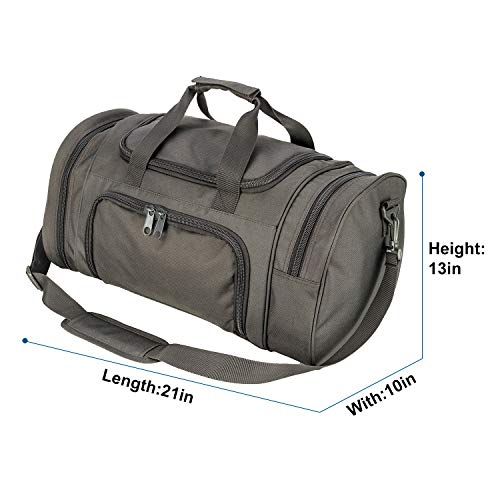 X&X Large Waterproof Gym Bag with Shoe Compartment