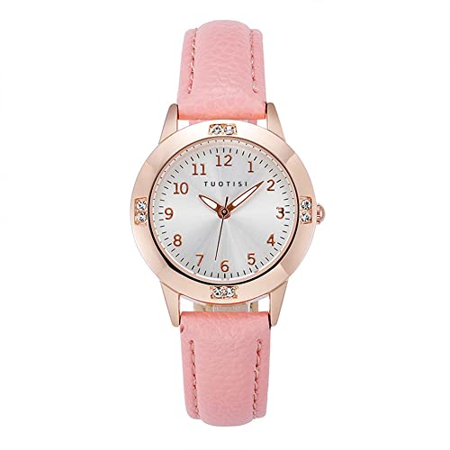 TUOTISI Watches for Girls Student Watch for Gift Students Watches for Teen Girls Ages 11-15 Simple Japan Quartz Casual Leather Strap Watches for Ladies Fashion Women Watches | Physical | Amazon, TUOTISI, Watch, Wrist Watches | TUOTISI