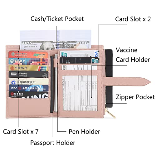 VanFn RFID Travel Passport Holder Wallet Amazon Luggage Passport Wallets VanFn