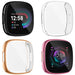 Witzon Screen Protector Compatible with Fitbit Versa 4 Case, Ultra Thin Soft TPU Plated Bumper Full Protective Watch Case Cover for Versa 4 Smartwatch Accessories for Women Men, 4 Pack | Physical | Amazon, Smartwatch Cases, Wireless, Witzon | Witzon