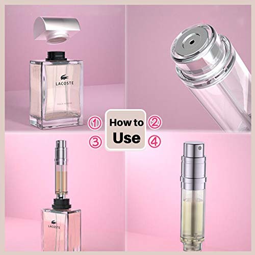 UULANFA Mini Refillable Perfume Atomizer Travel Sprayer Amazon cologne EDP EDT fragrance Luggage parfum parfume perfume scent Spray Bottles UULANFA