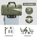 Wildroad 50L Waterproof Canvas Leather Duffle Bag Amazon Luggage Travel Duffels Wildroad