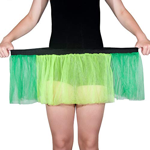 Tutu Baton Green Two Tone Skirt Amazon Apparel Rocket Box Skirts