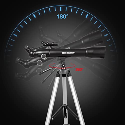 Unique 700X90mm Telescopes for Adults – Cool Astronomy Dad Gift from Family