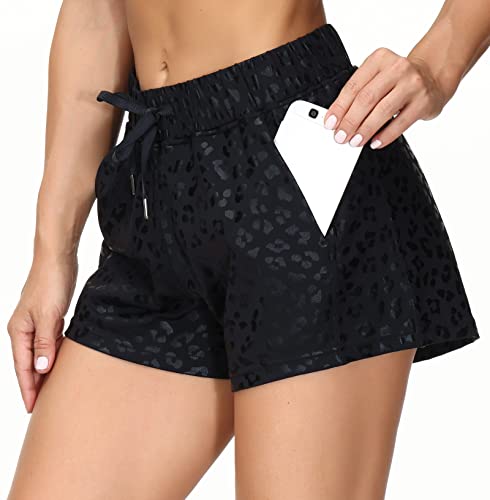 Wjustforu Women's Running Drawstring Shorts with Pockets Active Shorts Amazon Apparel Wjustforu