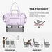 Waterproof Gym Tote Bag, Purple Amazon Luggage Travel Duffels WONHOX