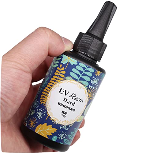 Epoxy UV Resin Clear Hard,ONGHSD UV Jewelry Resin Glue Sunlight Ultraviolet Curing Resin Crystal Liquid for DIY/Kids Craft Jewelry Making Supplies Mold Not Included (100g/3.53oz) | Physical | Amazon, BISS, ONGHSD, Resin Casting Molds | ONGHSD