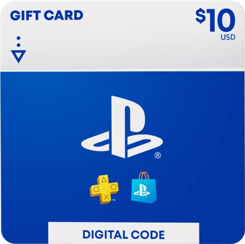 $10 Digital PlayStation Store Gift Card - Instant Access | Physical | Amazon, Digital Video Games, PlayStation, Store Currency Cards | PlayStation