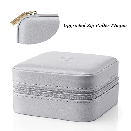 Vlando Small Jewelry Box Organizer - Pale Grey