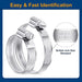 Steelsoft Heavy Duty Stainless Steel Hose Clamps Amazon Clamps & Sleeving Steelsoft Tools