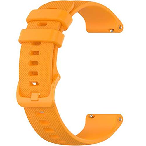 WRISTOLOGY Quick Release Easy Change Replacement Soft Silicone Rubber Watch Band Strap for Men Women 22mm (Orange) SB04-22 | Physical | Amazon, Watch Bands, Wireless, Wristology | Wristology