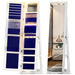 Vlsrka Rotating LED Jewelry Armoire with Mirror Amazon Home Jewelry Armoires Vlsrka
