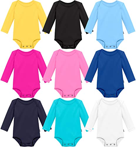 Turquoise SPF Rashguard Tee for Babies (12-18 months) Amazon Apparel City Threads Rash Guard Shirts