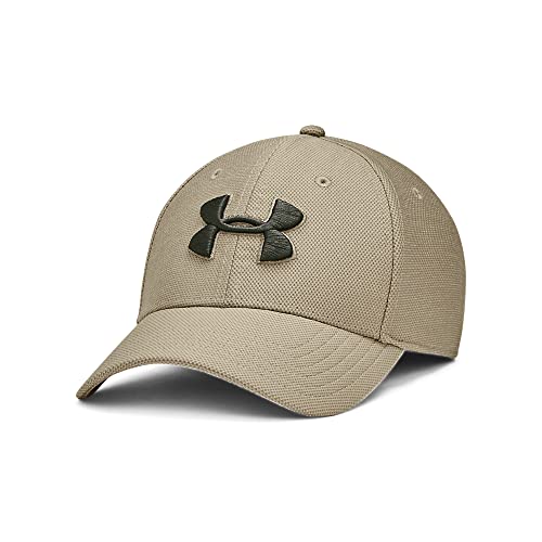 Under Armour Men's Heathered Blitzing Cap, Khaki Gray Amazon Baseball Caps Sports Under Armour