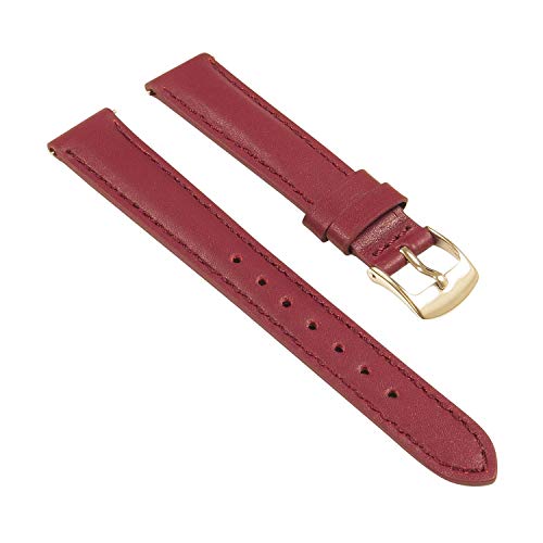 StrapsCo Women's Leather Watch Band - Purple Amazon StrapsCo Watch Watch Bands