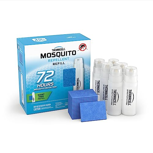 Thermacell Mosquito Repellent Refills; Compatible with Any Fuel-Powered Thermacell Repeller; Highly Effective, Long Lasting, No Spray, No Scent, No Mess; 15 Foot Zone of Mosquito Protection | Physical | Accessories, Amazon, Outdoors, Thermacell | Thermacell
