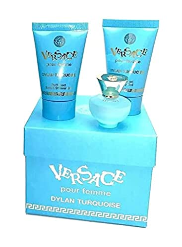 Versace Dylan Turquoise Mini Perfume Trio Set Amazon Beauty fragrance perfume scent Sets Versace