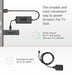 BrandName USB Power Cable: AC Adapter-Free Solution AC Adapters Amazon cables Digital Accessories 4 Mission Cables