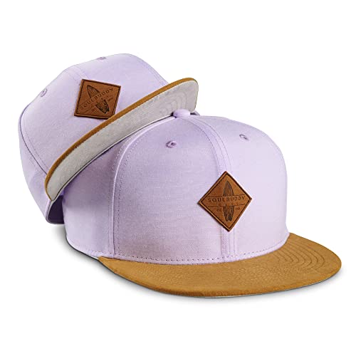 Soulbuddy Matching Pastel Purple Snapback Hats Set Amazon Apparel Hats & Caps Soulbuddy