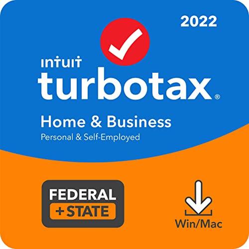 TurboTax Home & Business 2022 Tax Software Amazon Digital Software Intuit Tax Preparation