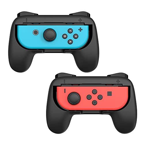 TALK WORKS Nintendo Switch Joycon Grips - Black Amazon Controllers TALK WORKS Video Games