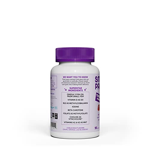 SmartyPants Toddler Gummy Multivitamin: Immunity & Omega-3 Amazon Drugstore Multivitamins SmartyPants