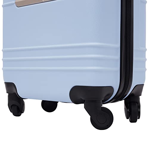 Travelers Club Richmond Spinner Luggage Blue 20-Inch Amazon Carry-Ons Luggage Travelers Club