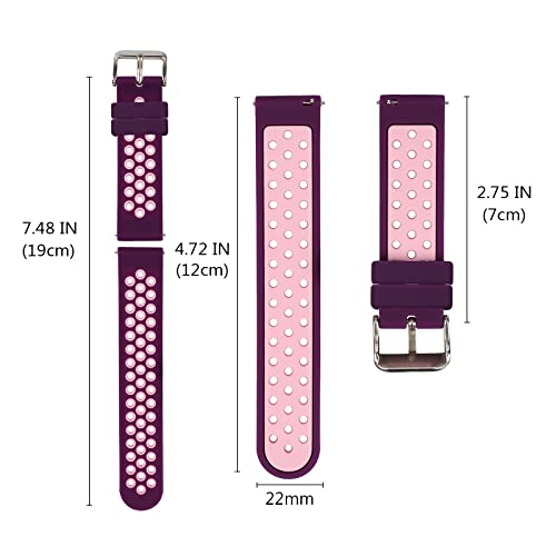 Universal Silicone Watch Band Replacement, Quick Release