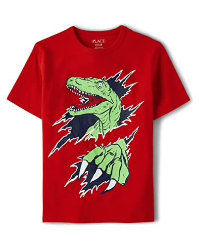 The Children's Place Dino Graphic T-Shirt Amazon Apparel Tees The Children's Place