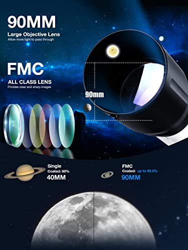 Telescopes for Adults Astronomy - 700x90mm Amazon Camera FREE SOLDIER Refractors