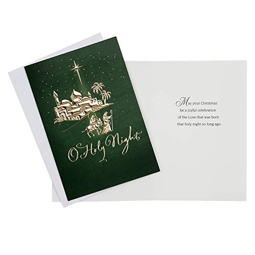 Image Arts Religious Boxed Christmas Cards Assortment (4 Designs, 24 Christmas Cards with Envelopes)