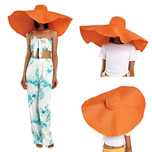 Brand: Women's Oversized Straw Sun Hat Amazon Apparel aturustex Sun Hats