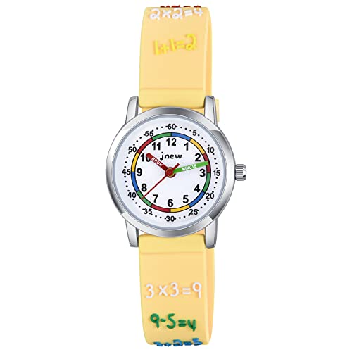 Venhoo Kids Waterproof Silicone Analog Wristwatch Yellow Amazon Venhoo Watch Wrist Watches