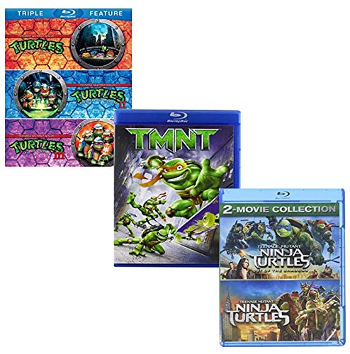 Teenage Mutant Ninja Turtles 6-Movie Collection Blu-ray Amazon DVD Movies