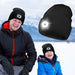 USB Rechargeable Headlamp Beanie - Kids Amazon Apparel Etsfmoa Hats & Caps