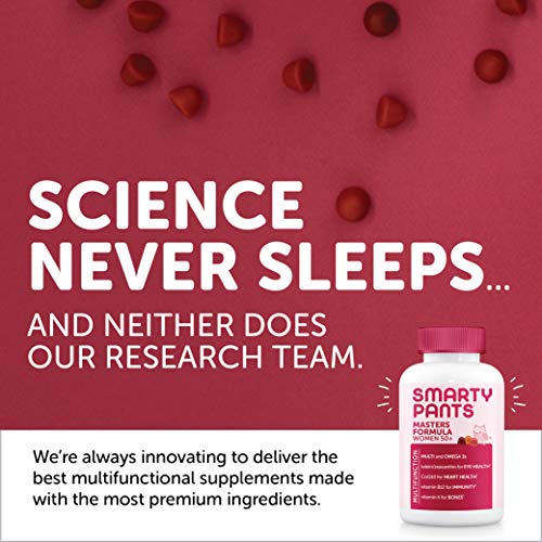 SmartyPants Women's 50+ Multivitamin with Omega 3 Amazon Drugstore Multivitamins SmartyPants
