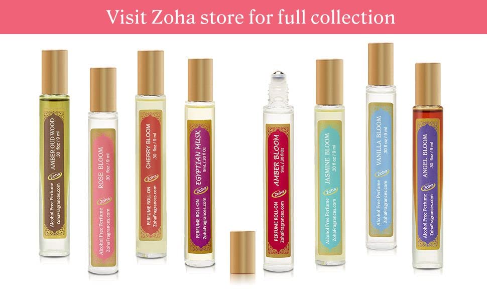 Zoha Floral Allure Perfume Oil Roll-On Amazon Beauty cologne Eau de Parfum EDP EDT fragrance perfume scent Zoha